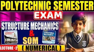 Stress & Strain Numerical Classes ll Structure Mechanics & SOM II STRESS & STRAIN NUMERICAL