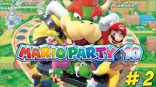 Mario Party 10! 5 Player Part 2 - YoVideogames
