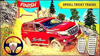 Offroad Prado car  racing simulator - Prado car  hill driving - android gameplay