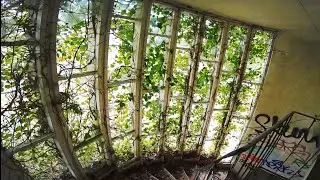 Beautiful Abandoned Hotel Reclaimed By Nature