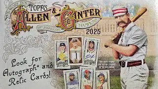 2025 Topps Allen & Ginter Baseball Blaster Box Opening - Rod Carew, Aaron Judge, Juan Soto & more 
