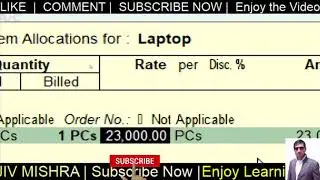 F11 ALL OPTIONS of Accounting Feature | Tally Chapter 70