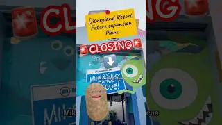 🚨🚧 Major Disneyland Changes Incoming!🚧🚨⚠️Monsters, Inc. ride closing early 2026 ‼️