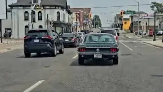 Scenic Summer Drive Through Brantford, Ontario | 4K City Tour. 