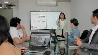 Pantallas interactivas Boxlight Mimio para sala de reuniones
