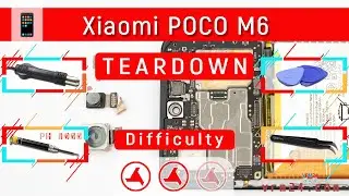 Xiaomi Poco M6 2404APC5FG Teardown Take apart in Detail