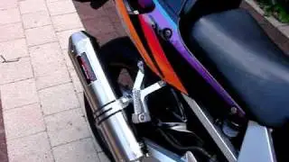 Yamaha FZR600R with Takkoni exhaust