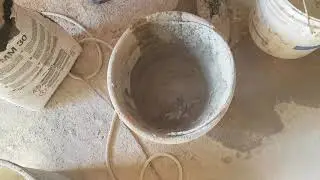 Come preparare la malta per la posa dei  forati .