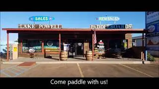 Lake Powell Paddleboarding