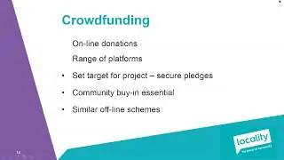How to build a cocktail of funding for your community group (webinar)