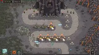 Kingdom Rush - The Dark Tower (Teslas) - Veteran - 3 Stars