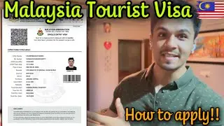 Malaysia Tourist Visa for Indian | How to apply | STEP BY STEP | complete guide