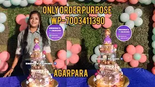 4 Tier cake Decoration #foryou #cake #youtubeshorts #cakedecorating #india 