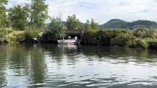 Coeur d' Alene river to the Chain Lakes from Harrison, ID