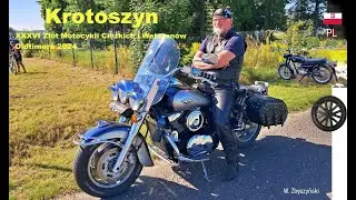 Krotoszyn - II cz. filmu z XXXVI Zlotu Motocykli Ciężkich i Weteranów - Oldtimers 2024 / 150.