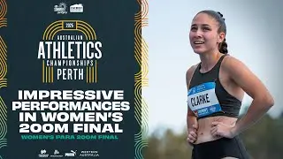 Women's Para 200m Final | 2025 Australian Athletics Championships