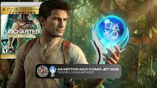 A PLATINA DO PRIMEIRO UNCHARTED É UM VERDADEIRO TESTE DE PACIÊNCIA! - UNCHARTED DRAKE'S FORTUNE