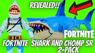 Fortnite Upgrade Shark and Chomp Sr. Action Figure 2-Pack Revealed!!