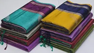 Latest Kanchi Semi Soft Silk Sarees || Jari Weaving || Budget Friendly || Online shopping 