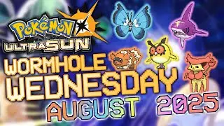 Shiny Pok&eacute;mon Compilation Wormhole Wednesday | August 2025 | Pok&eacute;mon Ultra Sun