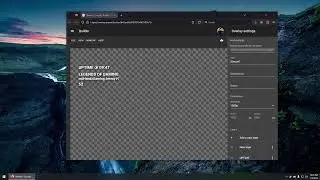 🔴LIVE // MAKING A TWITCH OVERLAY WITH OVERLAY EXPERT