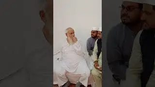 Spent a wonderful time with Molana Zakarya Shaikhu- hadis Madwa ul ulama ll