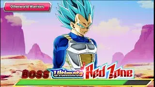 NO ITEMS! HOW TO BEAT ULTIMATE RED ZONE Super Saiyan God SS VEGETA OTHERWORLD WARRIORS MISSION