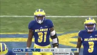 Wes Hills 242 rushing yards vs. Maine