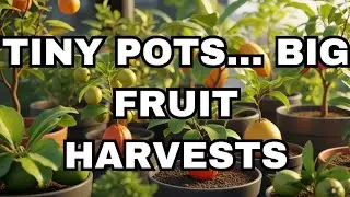 TOP 10 FRUITS TREES THAT THRIVES IN POTS AND SMALL SPACES