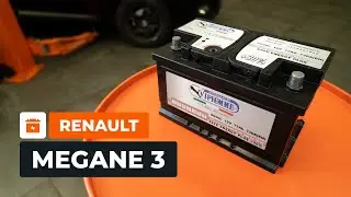 Slik bytter du bilbatteri p&aring; en RENAULT MEGANE 3 [AUTODOC-VIDEOVEILEDNINGER]