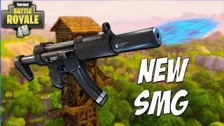 NEW Silenced SMG is OP! 10 Kill SMG ONLY Fortnite Victory in the SMG Update! Fortnite Battle Royale