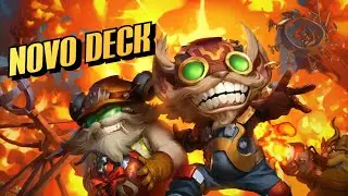 NOVO DECK DE ZIGGS E POPPY NO MODO ETERNO - LEGENDS OF RUNETERRA pt5