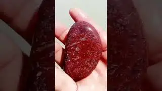 Beautiful red moss agate/jasper