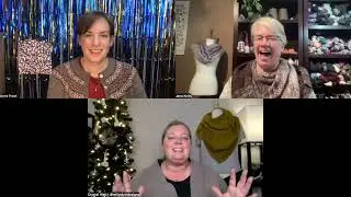 WWC Day 30:  Anne & Shana in NYC!  Meet Crystal from Milly's Knit Designs