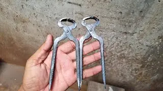 Amazing handmade art of  tweezers pliers making