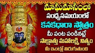 శుక్రవారం కనక ధారా స్తోత్రం వినండి లక్ష్మీ కటాక్షం పొందండి | Kanakadhara Stotram in Telugu