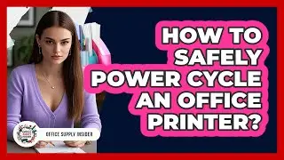 How To Safely Power Cycle An Office Printer?