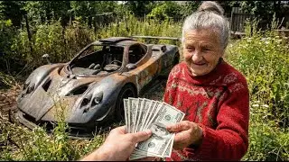 ASMR Car Restoration I Pagani Zonda V12 2005 I From Total Disrepair to Supercar