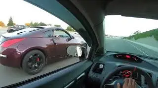 2008 Honda Civic Si vs 2006 Nissan 350z