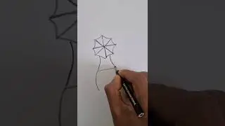 Easy Girl Drawing ☂️| Please Subscribe ❤️