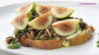 Tosta de higos con foie: una receta de Joseba Arguiñano // Cocina Abierta