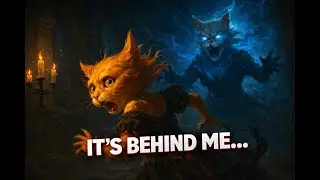 😱😿📹&ldquo;IT&rsquo;S BEHIND ME&hellip; | A Dark Fantasy Cat Chase&rdquo;#catstory #cats #funny #catshorts #viral 