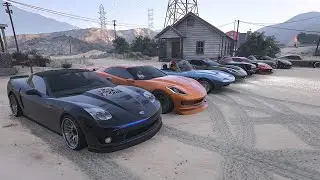 Corvette Car Meet - American Dream | GTA Online