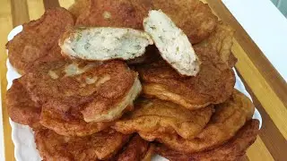 Pîrjoale din file de pește/Рыбные котлеты