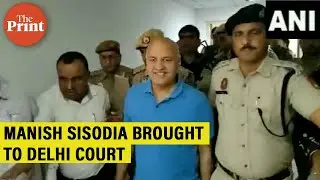 Liquor Policy case: AAP leader & former Delhi Deputy CM Manish Sisodia produced in court