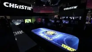 Christie Center InfoComm 2016: On-ice projection mapping