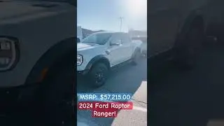 2024 Ford Raptor Ranger - Cactus Gray!