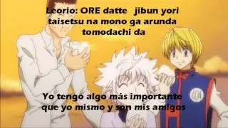 Sorezore no omoi - Leorio and Kurapika - Romanji y Español