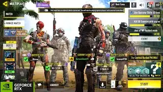 Call of Duty Mobile Gameloop Emulator | Legendary Rank Multiplayer | Gameplay