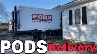 PODS finally delivered my container #pods #moving #review